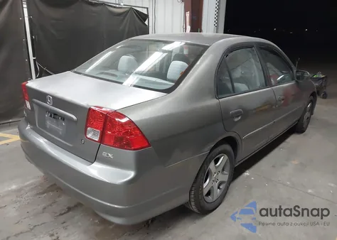 2004 Honda Civic Ex z USA, uszkodzony, nr VIN 1HGES26874L019708